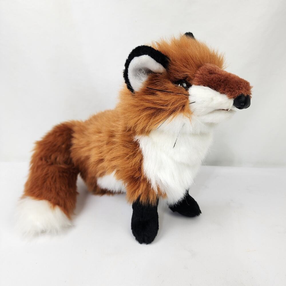 2015 Folkmanis Realistic Red Fox Puppet Full Body Puppet Clean 22” NWOTs